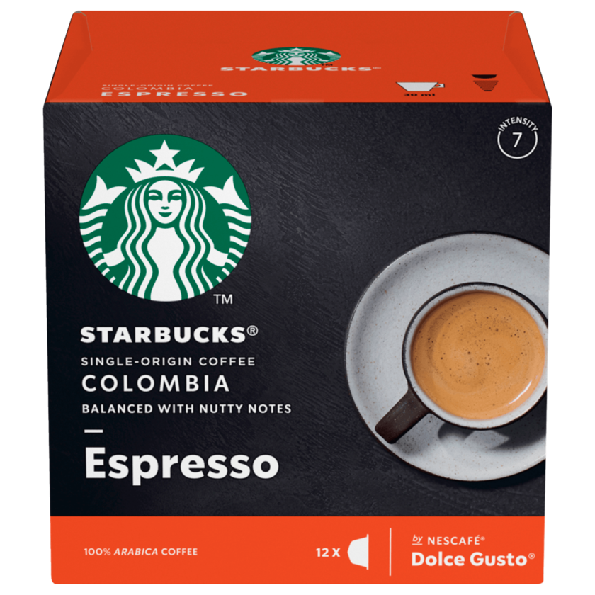 Starbucks Espresso Colombia 66g, 12 Kapseln